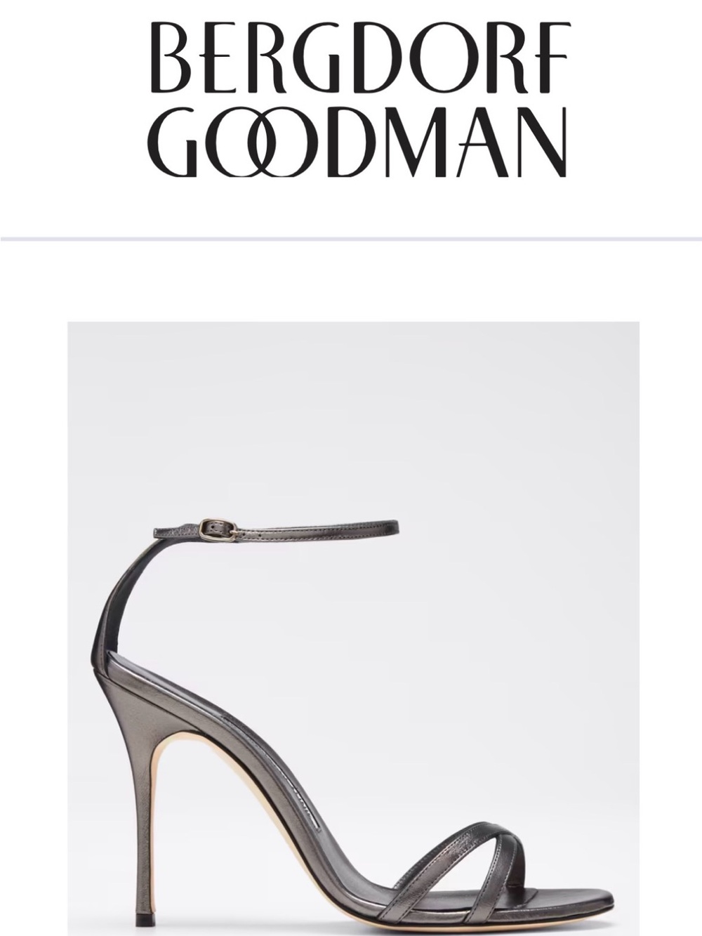 Manolo Blahnik size 42 size 11 Rose Gold